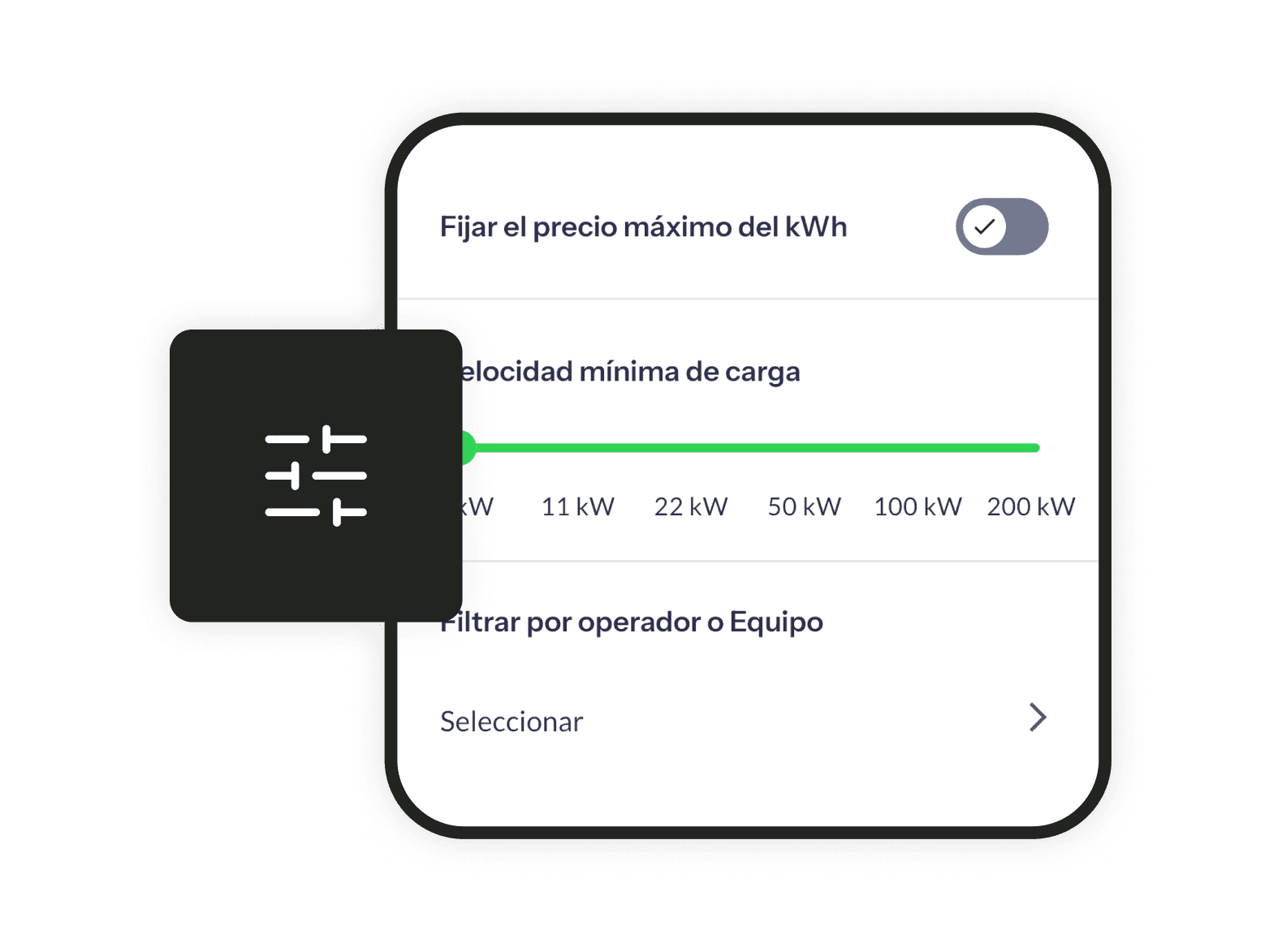 Filtra los puntos