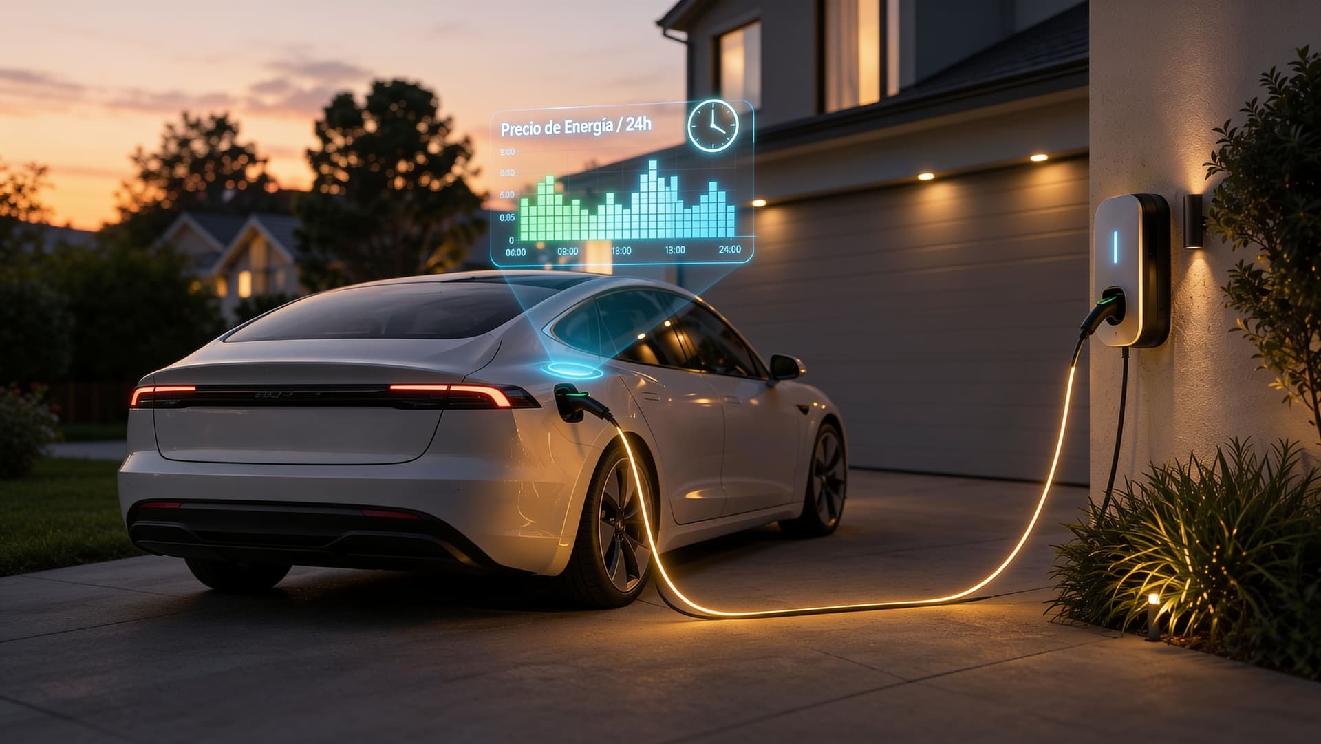 Precio kWh mañana: cómo leerlo y cargar tu coche eléctrico