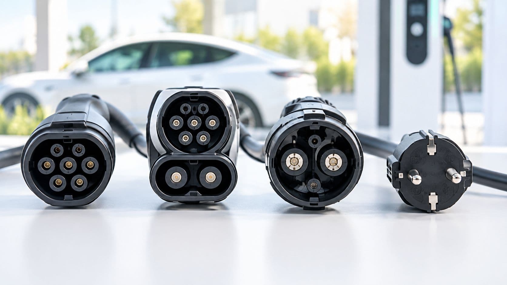 Tipos enchufes coches electricos: guía completa 2026