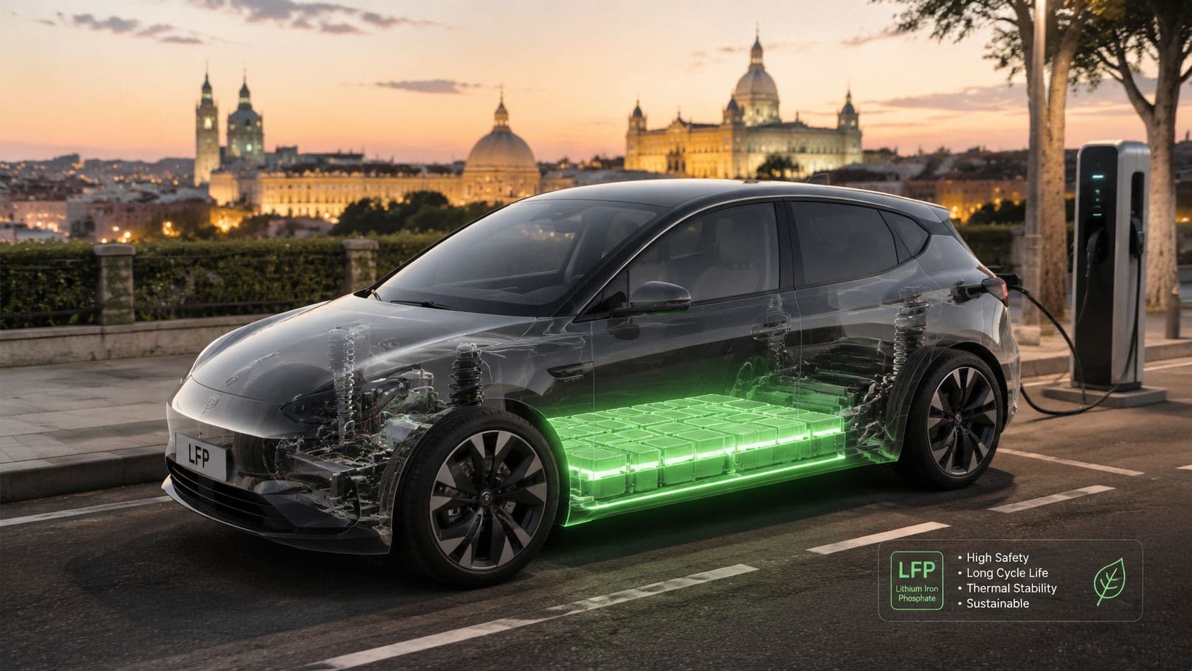 Coches con batería LFP: guía completa
