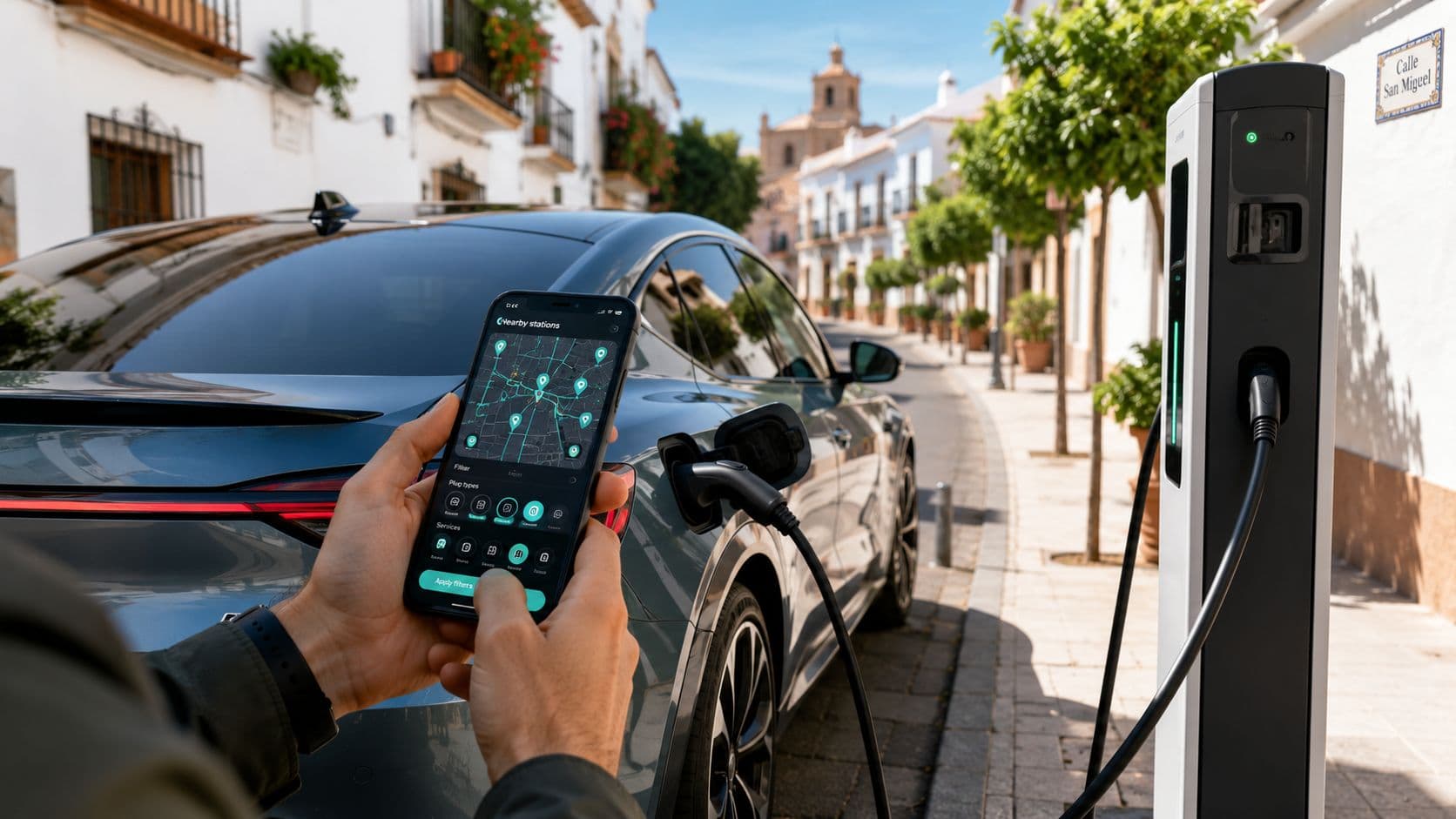 Dónde cargar mi coche eléctrico: Guía completa 2026