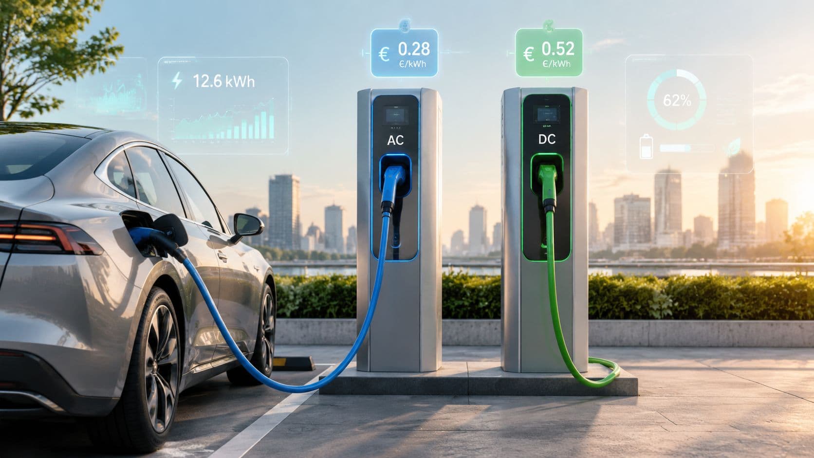 Precio kWh cargadores eléctricos guía completa 2026
