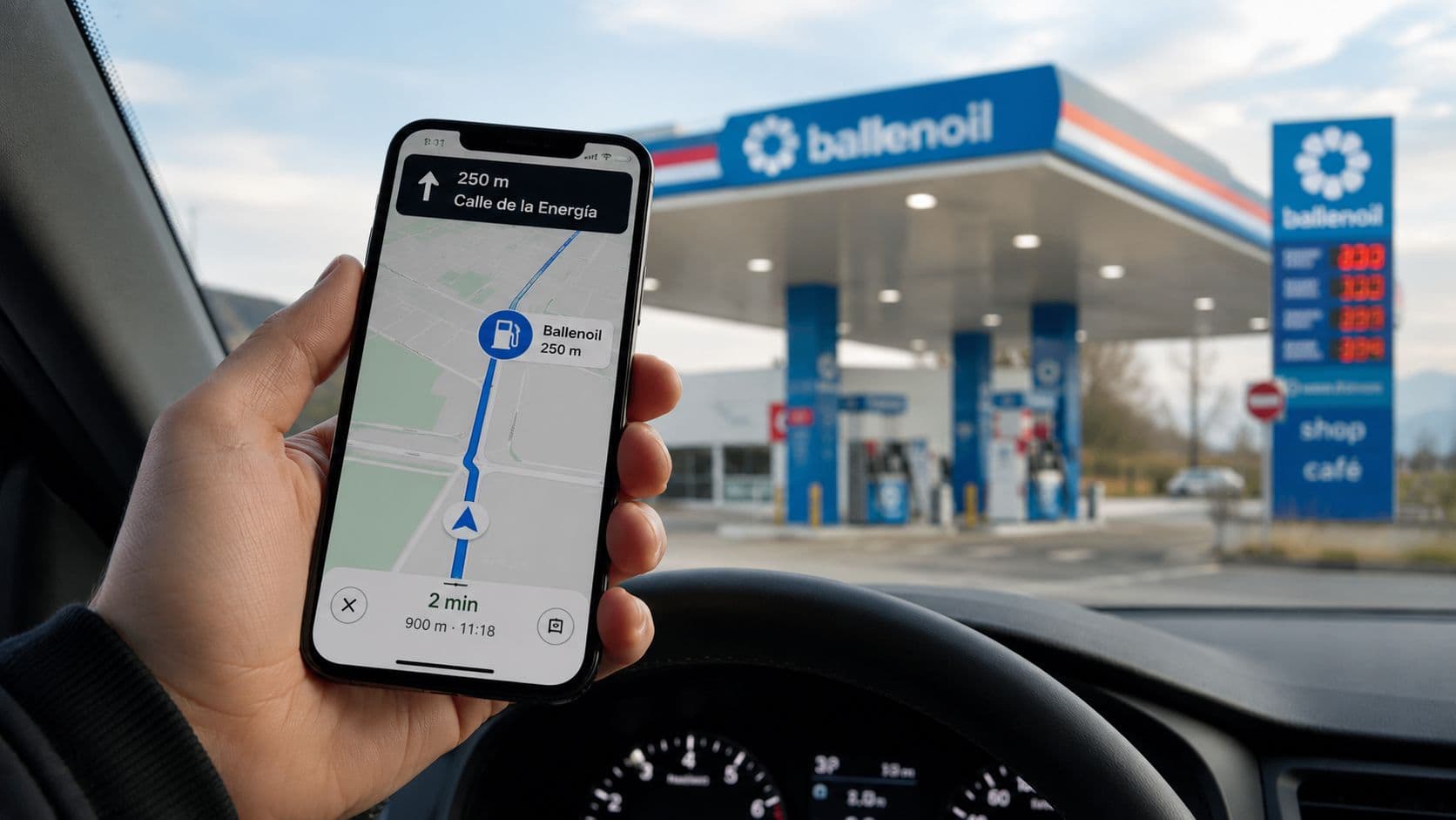 Gasolinera Ballenoil más cercana: cómo encontrarla rápido