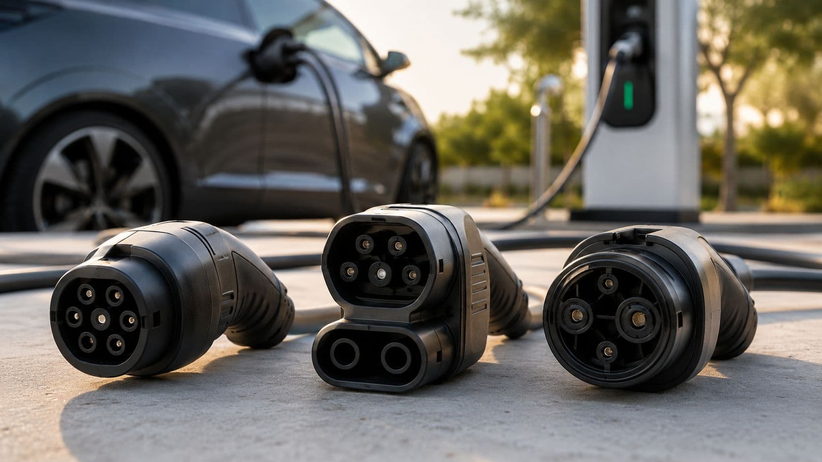 Cables y adaptadores para coches eléctricos: guía 2026
