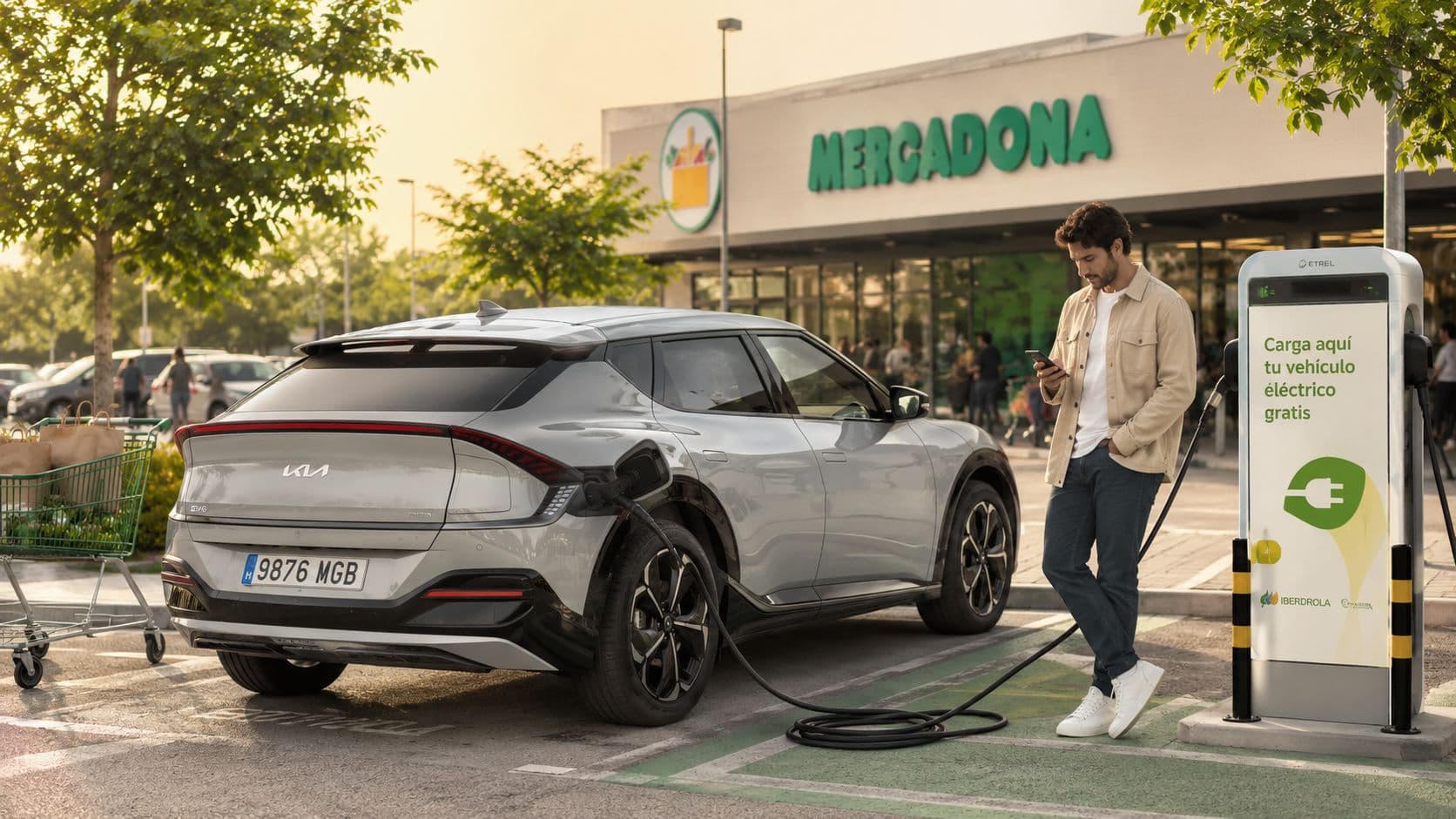 Puntos recarga coche eléctrico gratis: guía 2026