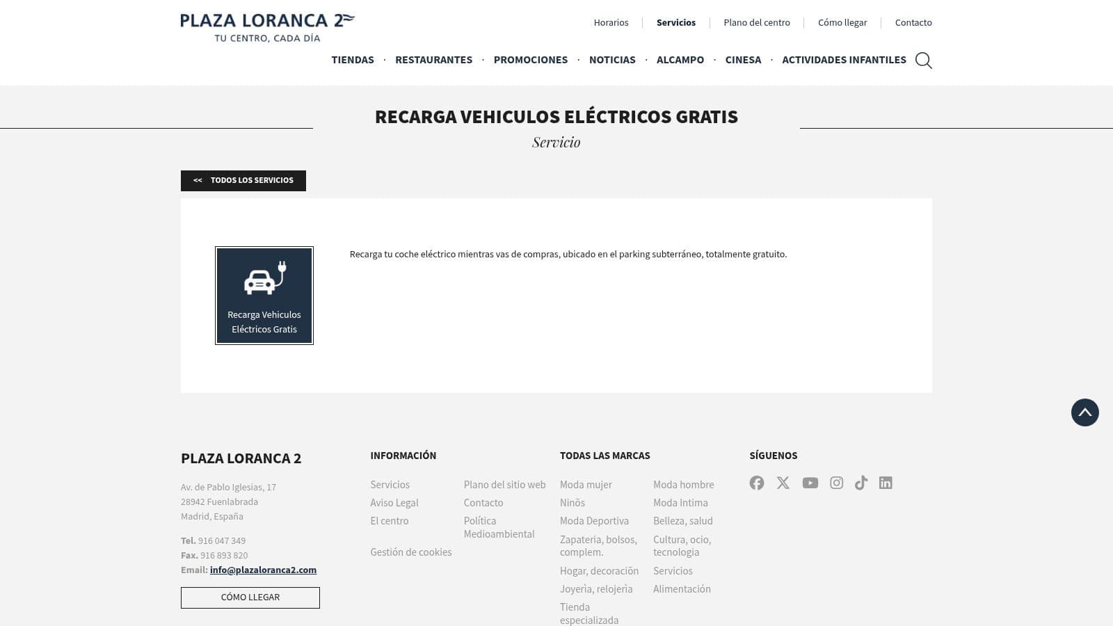 Centros Comerciales (Ejemplo 2): Plaza Loranca 2 (Fuenlabrada)