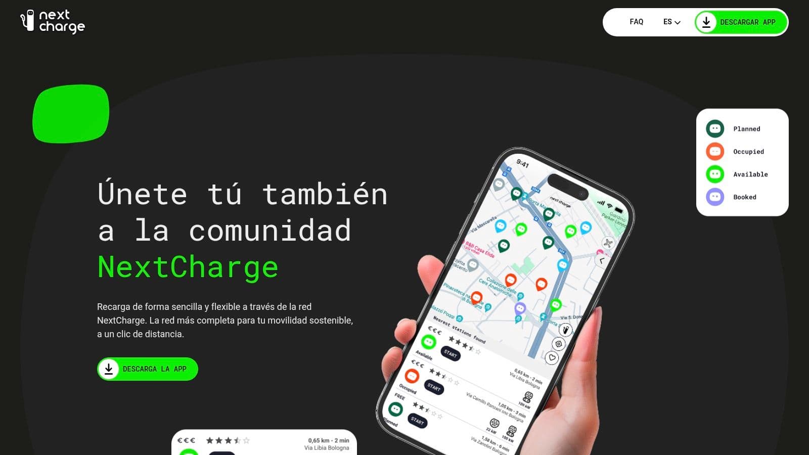 Nextcharge: alternativa paneuropea